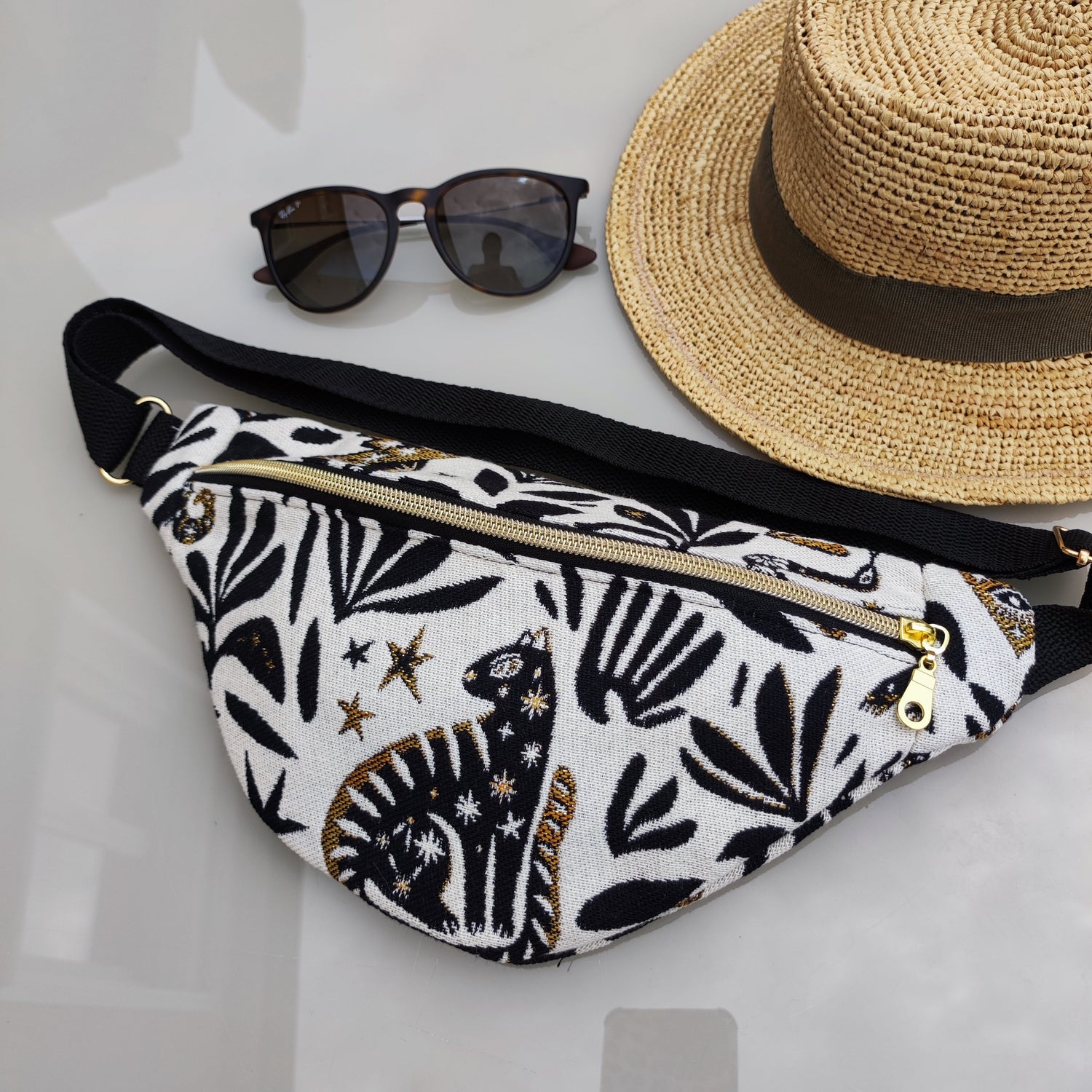 Les Sacs Banane Jacquard