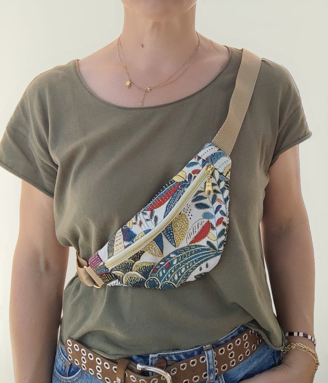 Sac Banane S Jacquard Cléopâtre
