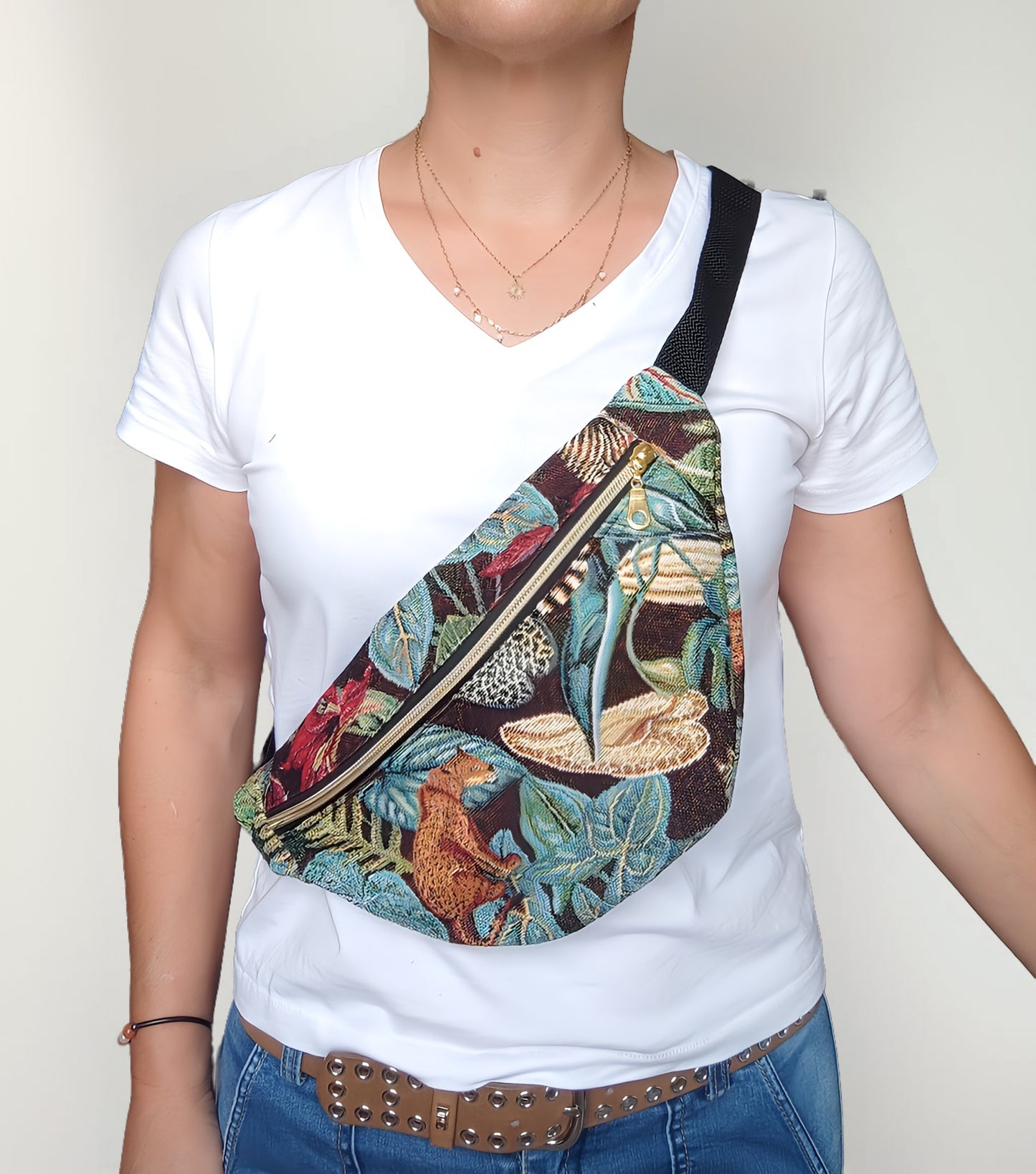 Sac Banane M panthère.
