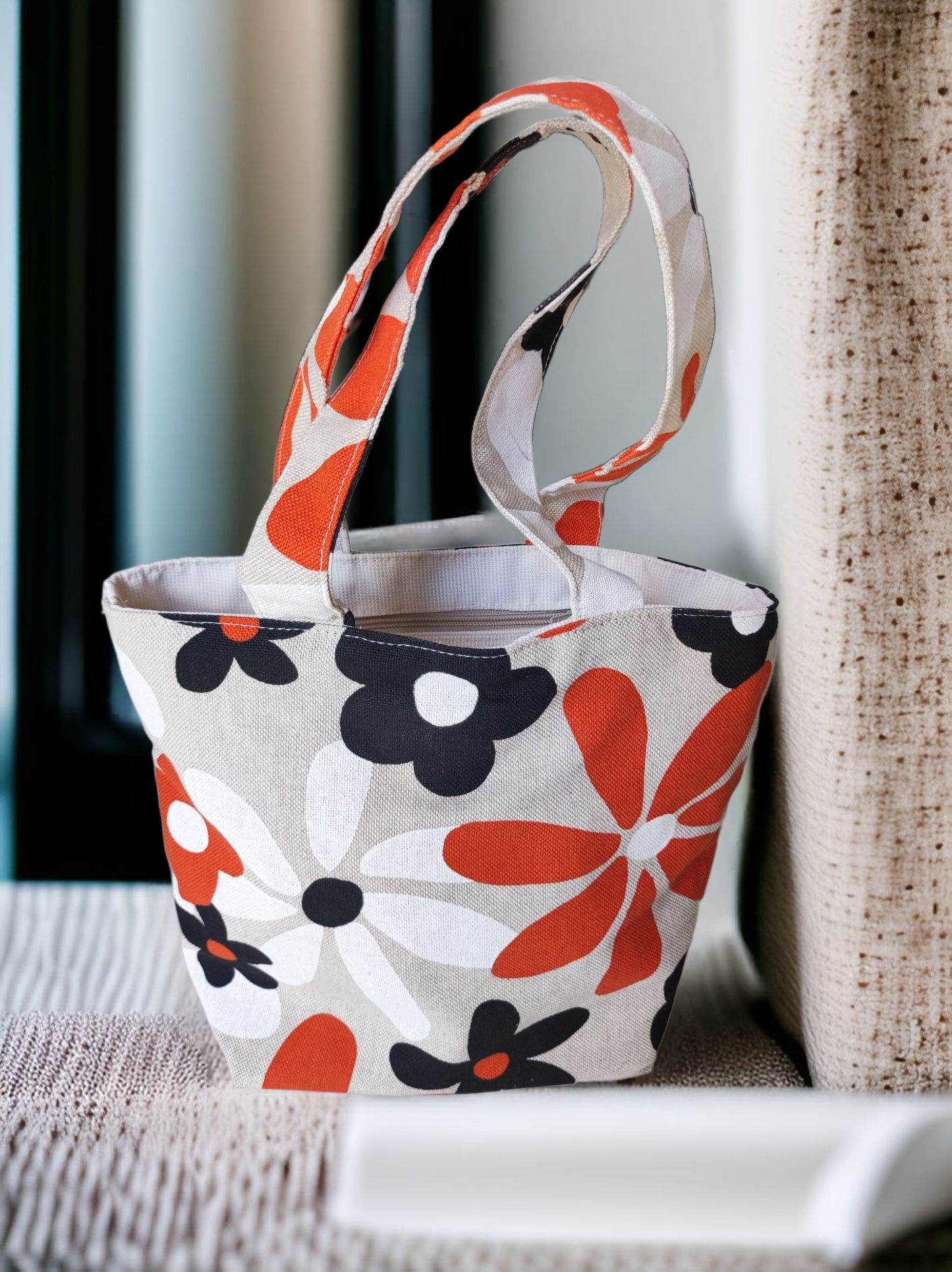 Mini Tote Bag Fleuri