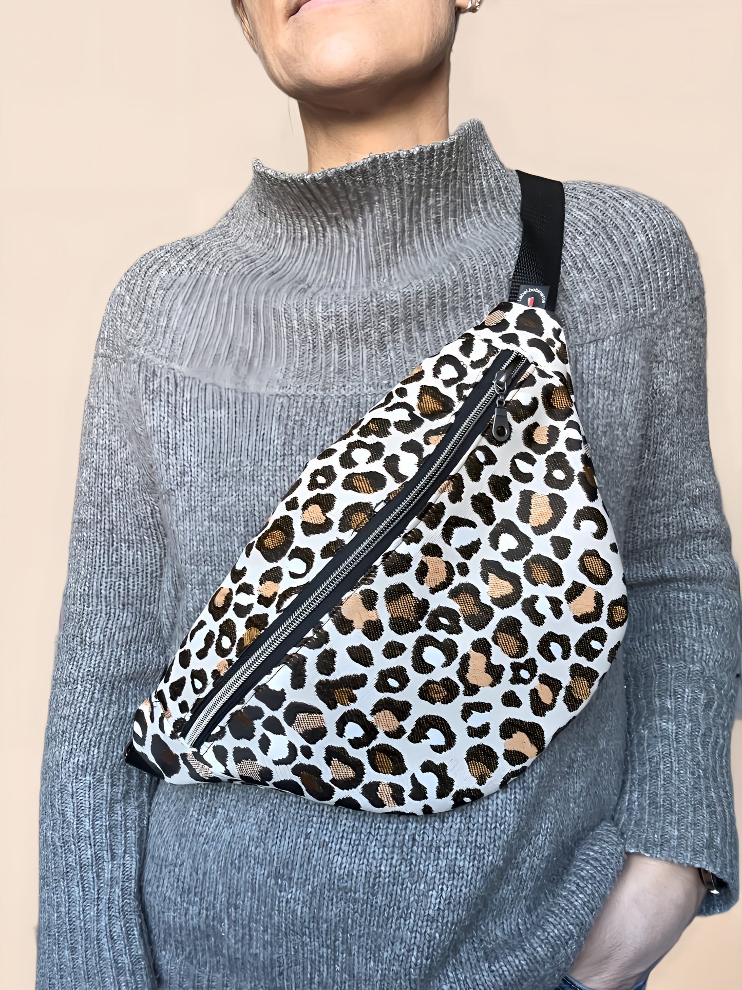Sac Banane L léopard