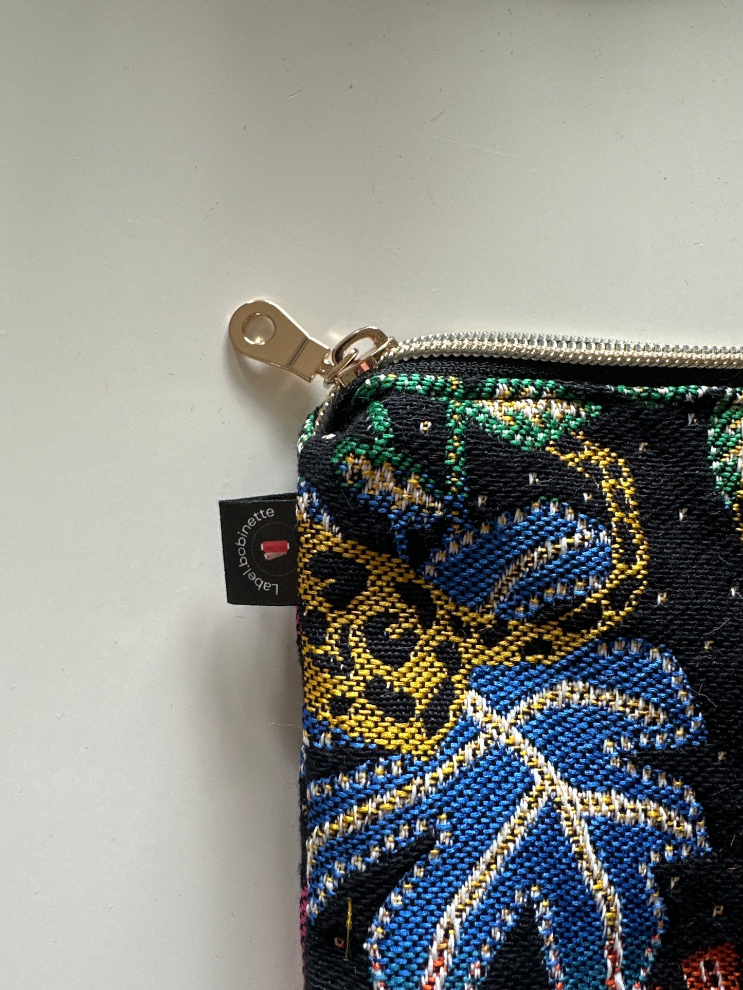Pochette jacquard Corazon Brasil