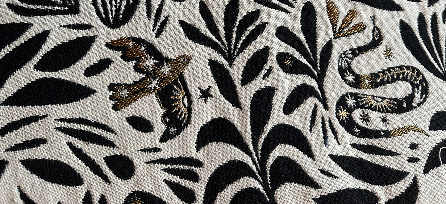Sac Banane Mystic fond blanc sangle Noire