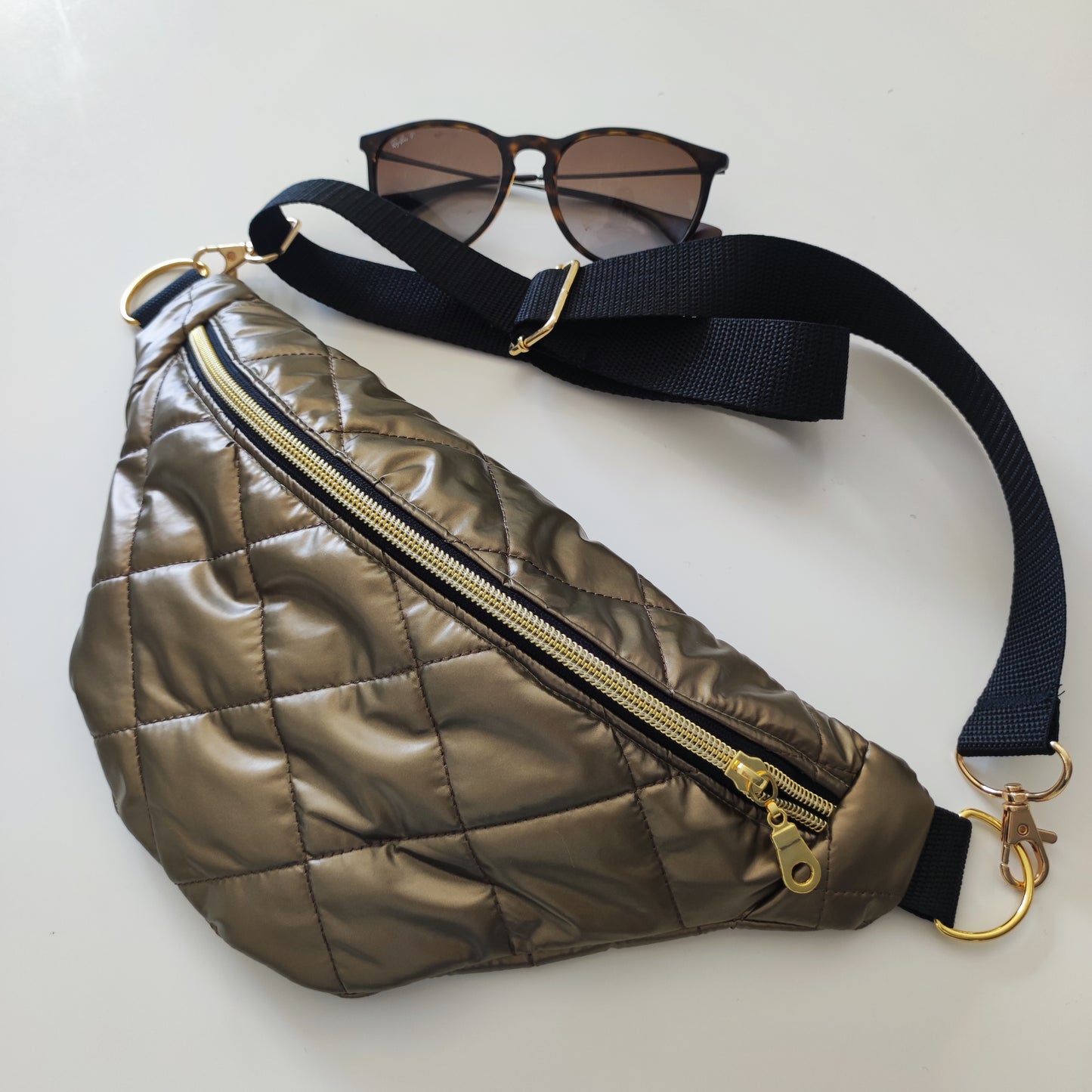 Sac Banane Taupe