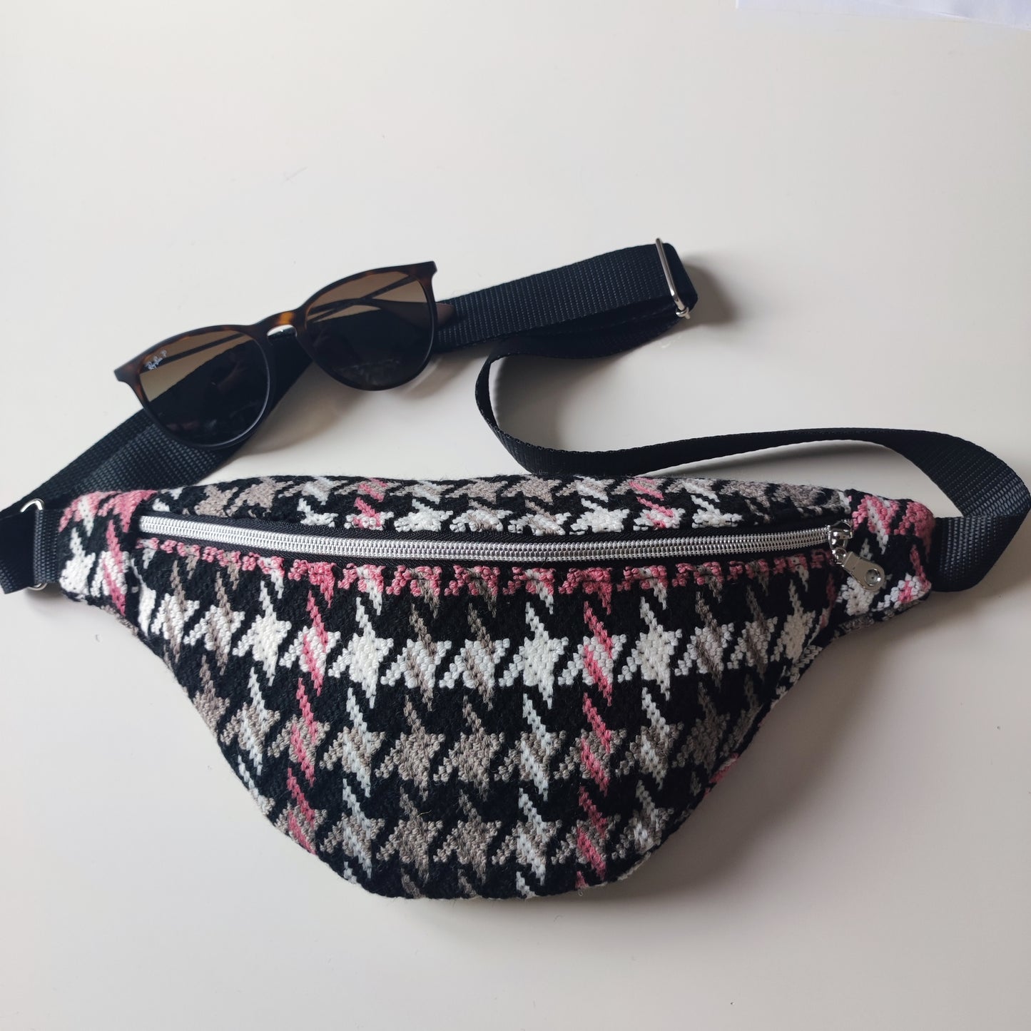 Sac Banane Pied de Poule