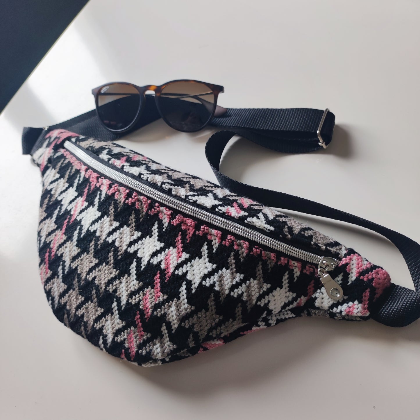 Sac Banane Pied de Poule