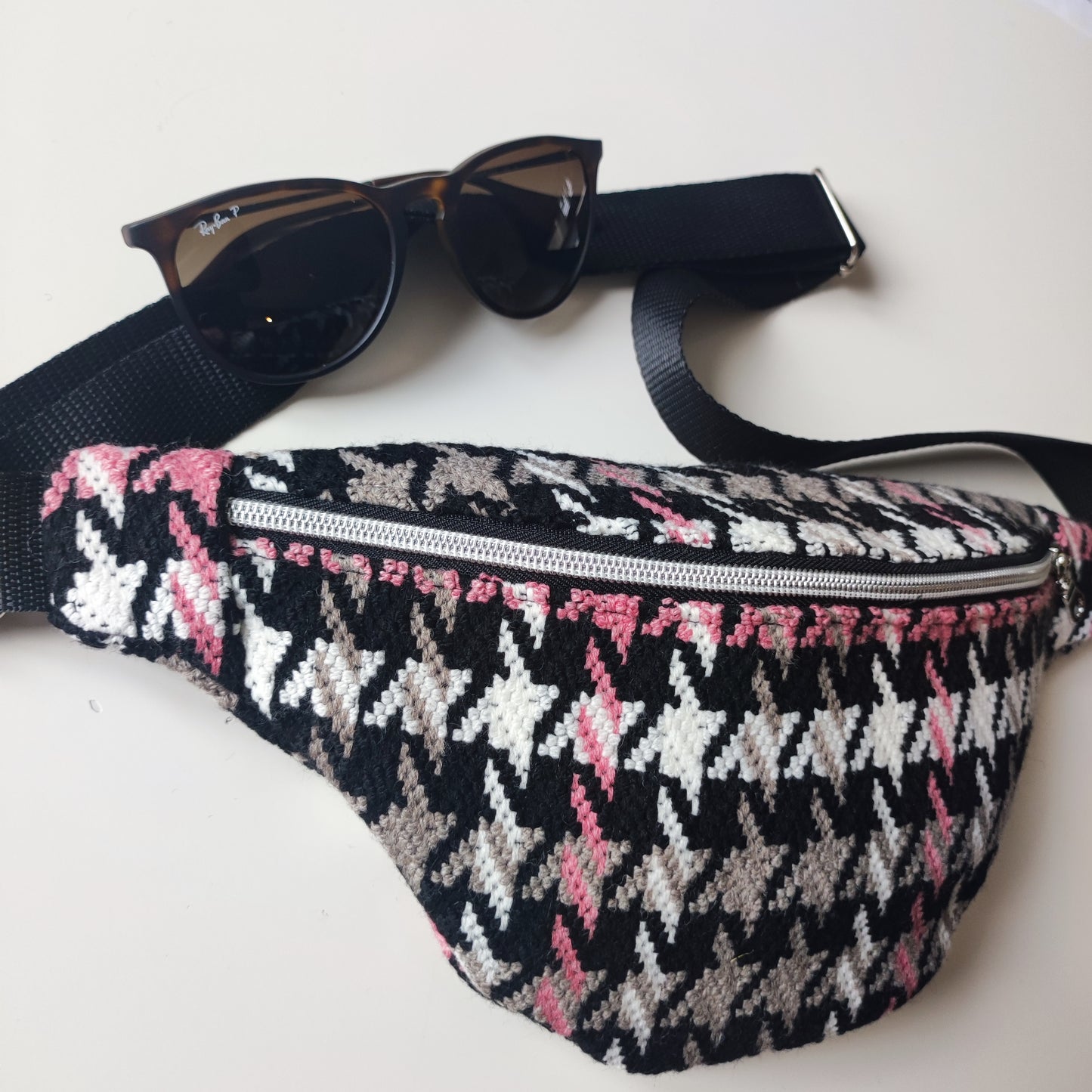 Sac Banane Pied de Poule