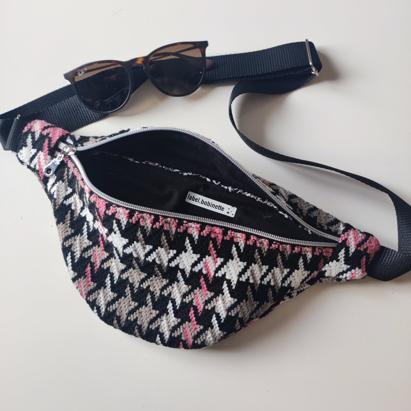 Sac Banane Pied de Poule