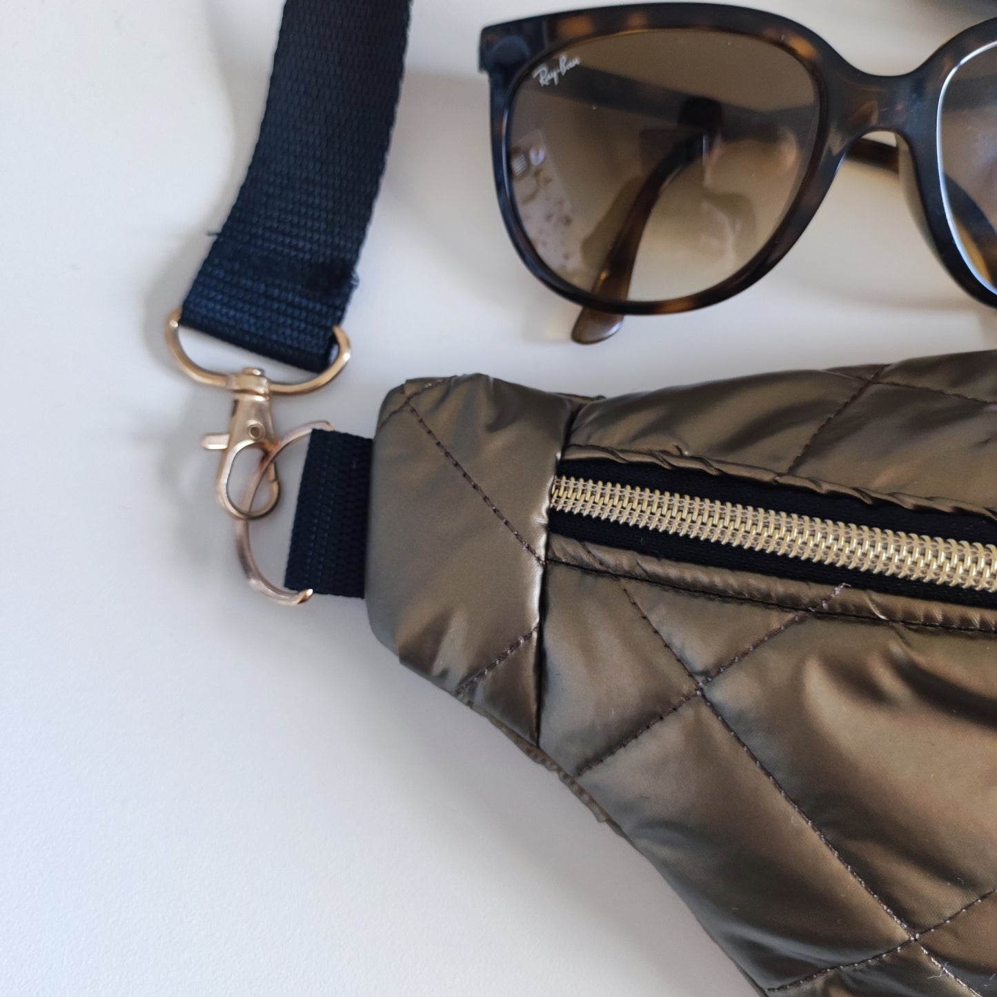 Sac Banane Taupe