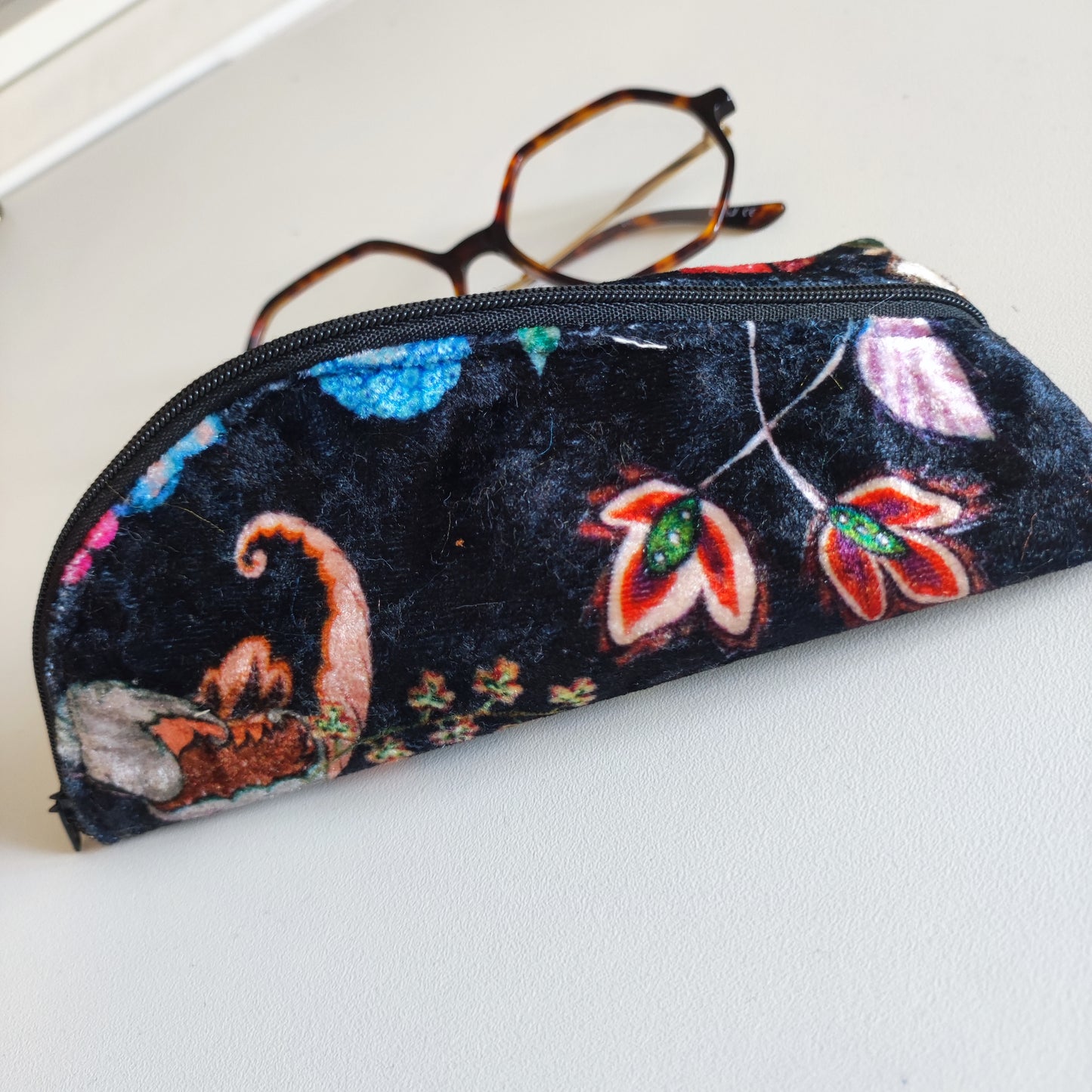Trousse berlingot fleurs