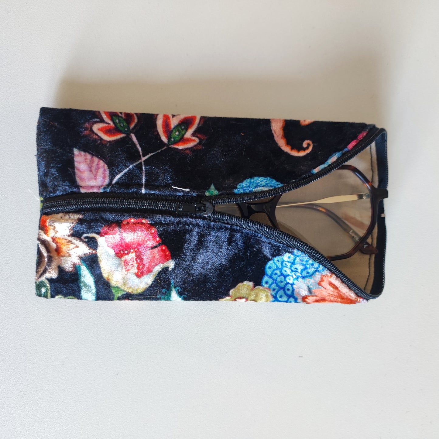 Trousse berlingot fleurs