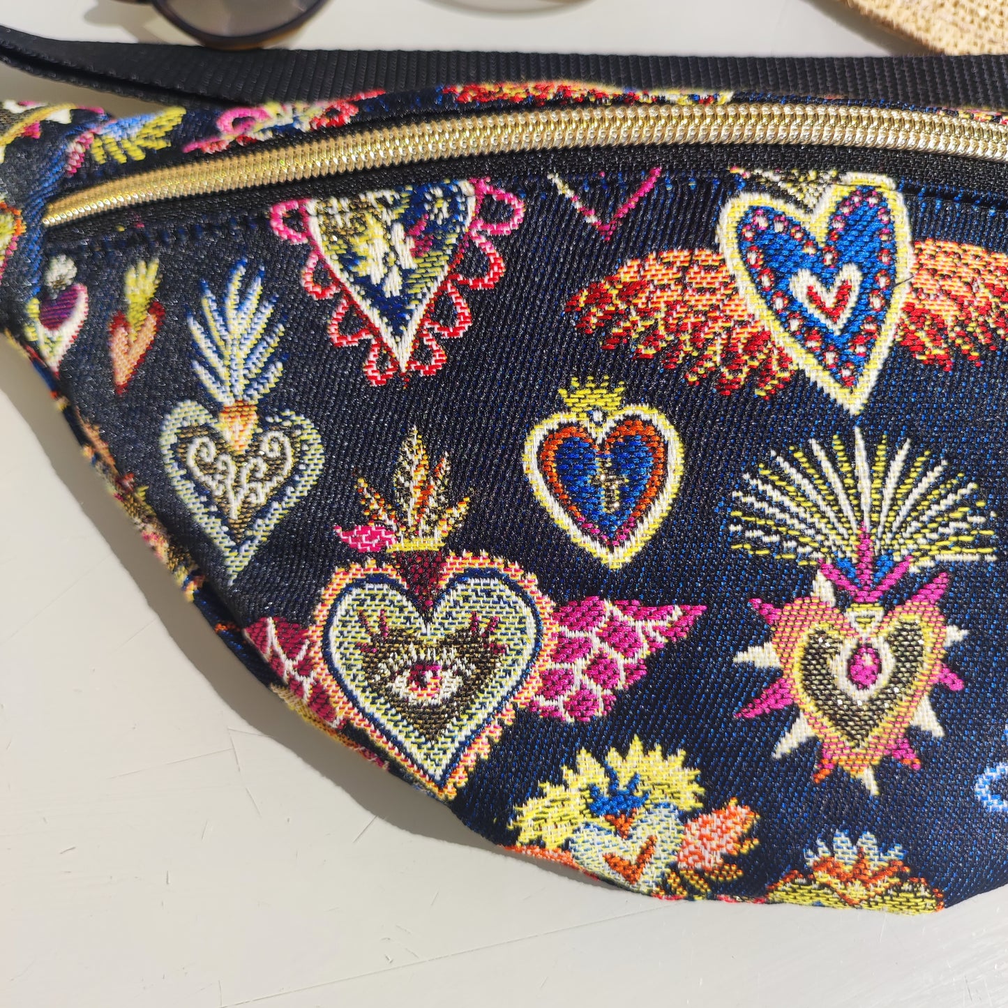 Sac banane Corazon Bleu Nuit