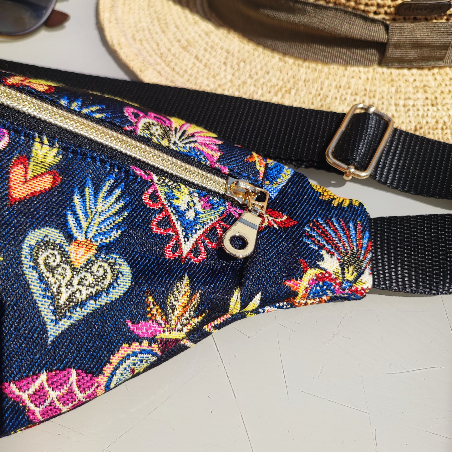 Sac banane Corazon Bleu Nuit