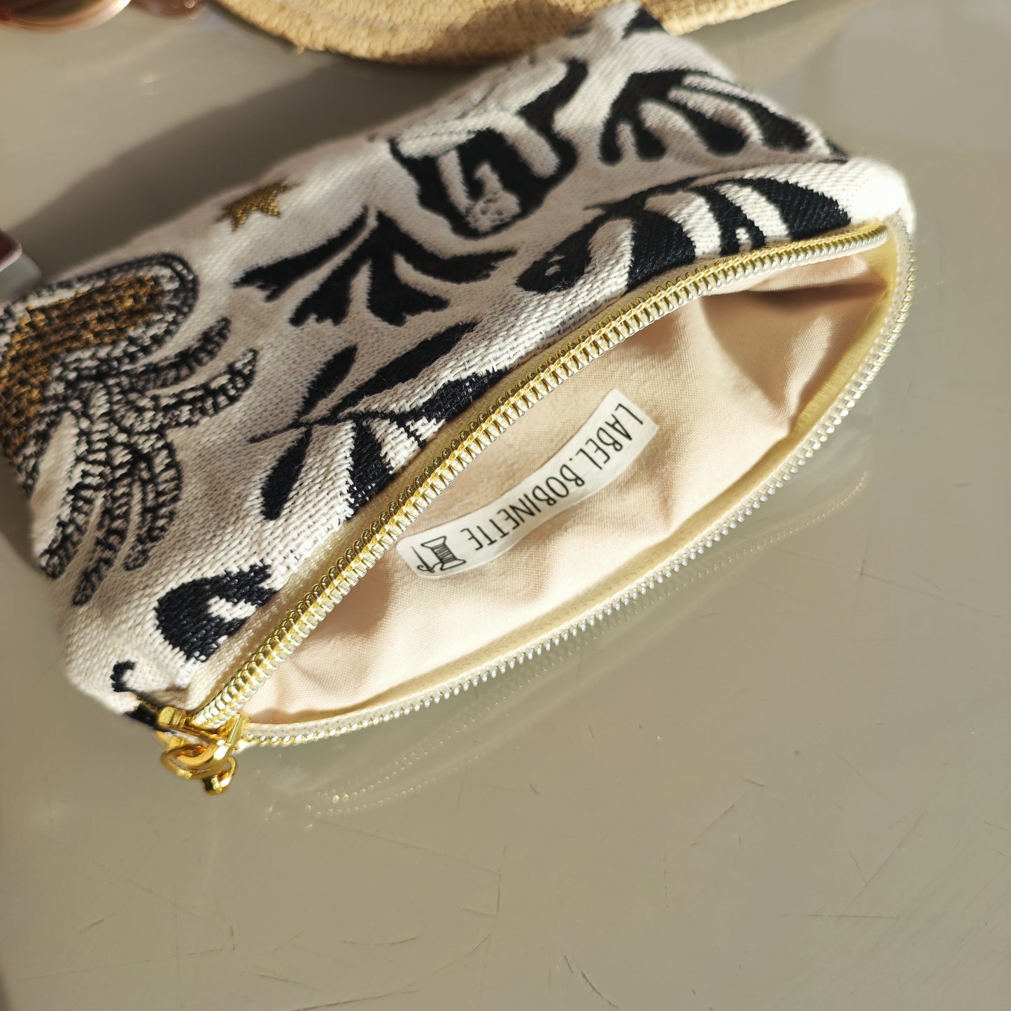 Porte-cartes jacquard Mage