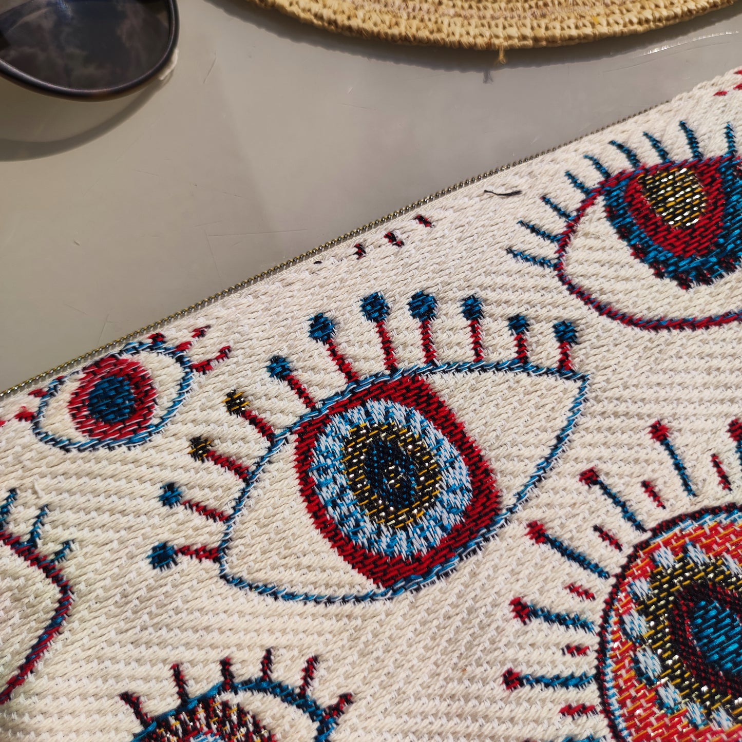 Pochette Regards ecru