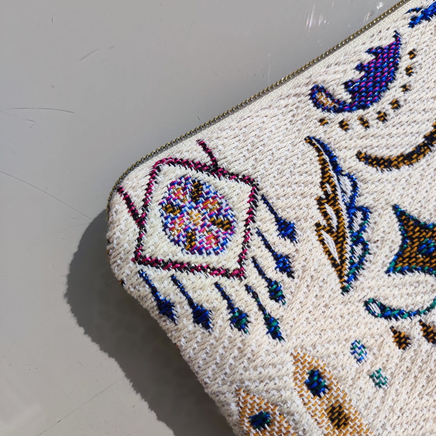 Porte-cartes jacquard Tibet