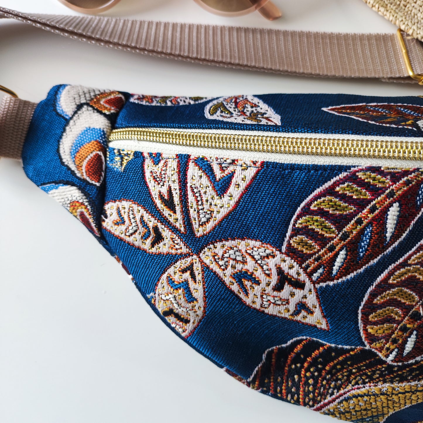 Sac banane Trésor bleu