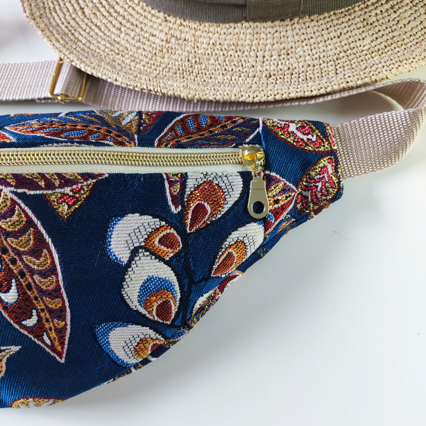 Sac banane Trésor bleu