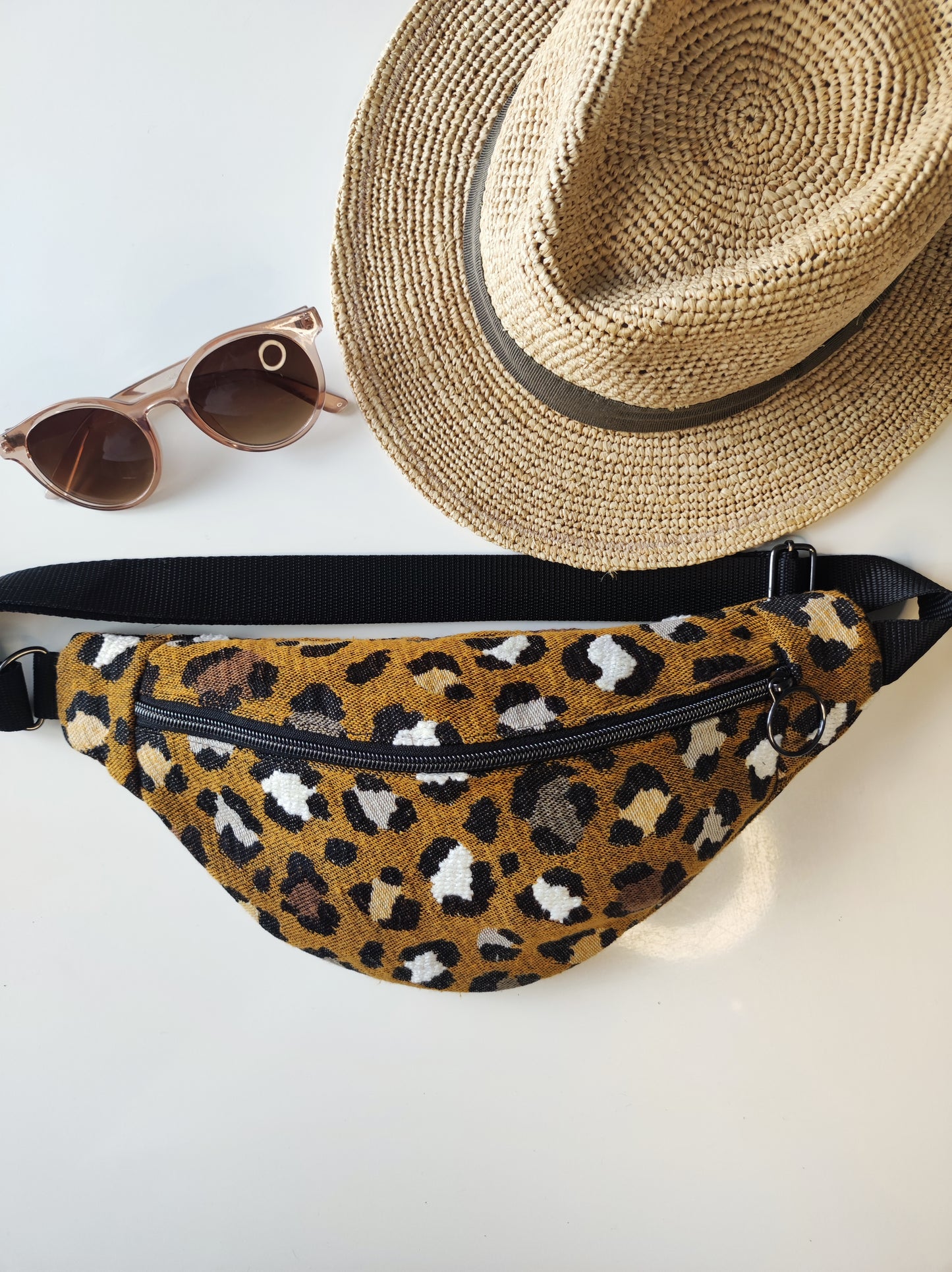 Sac Banane M Jacquard Cougar