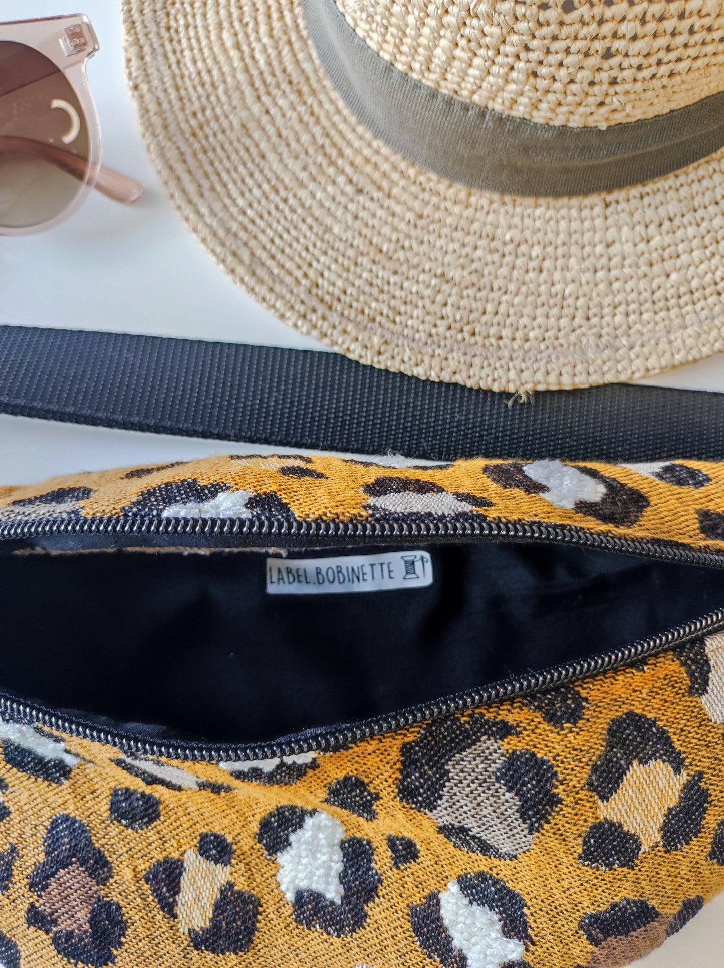 Sac Banane M Jacquard Cougar