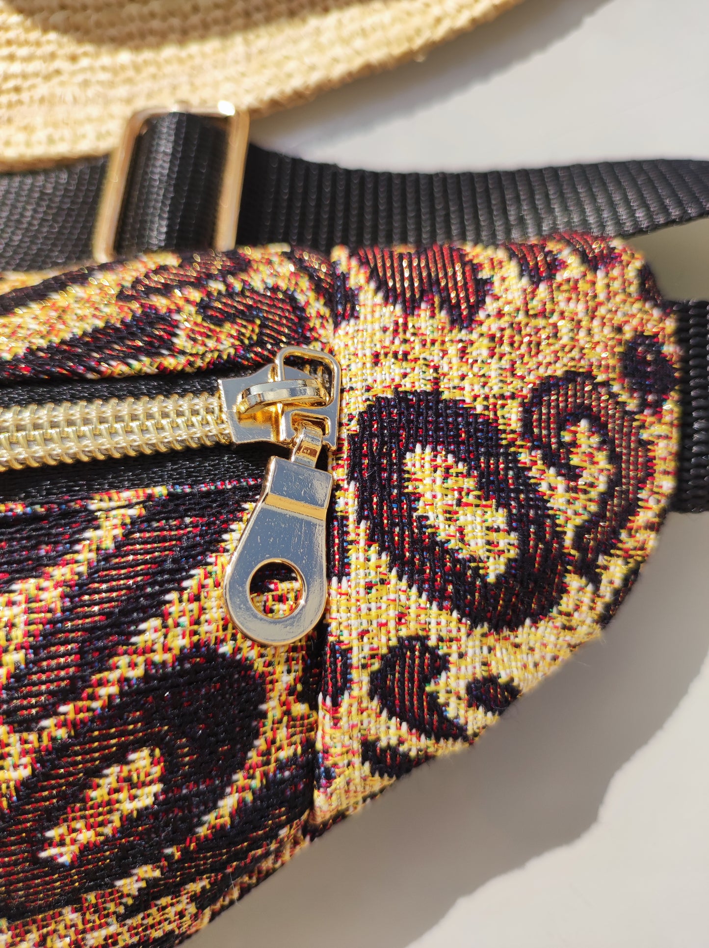 Sac banane Léopard irisé