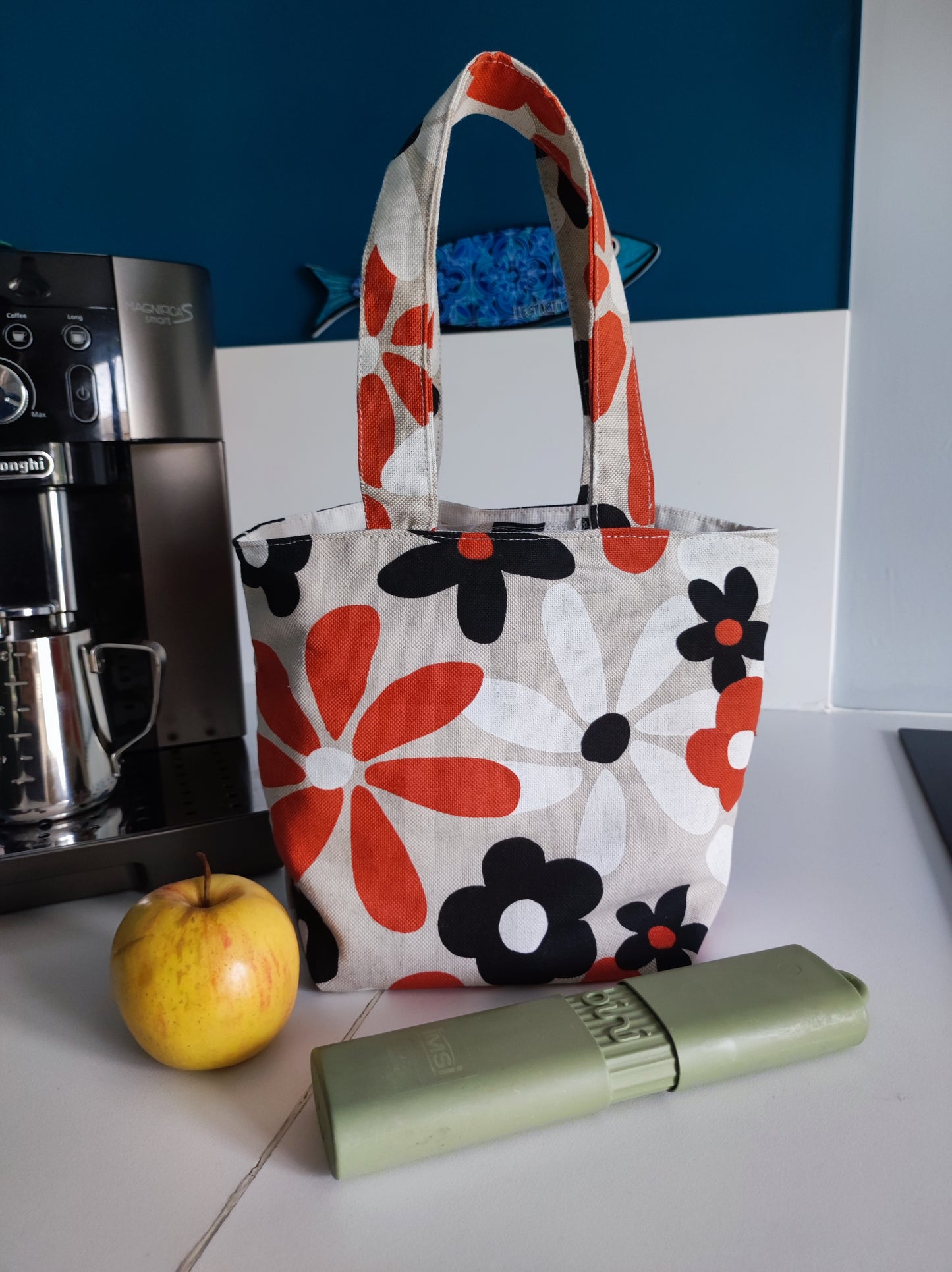 Mini Tote Bag Fleuri