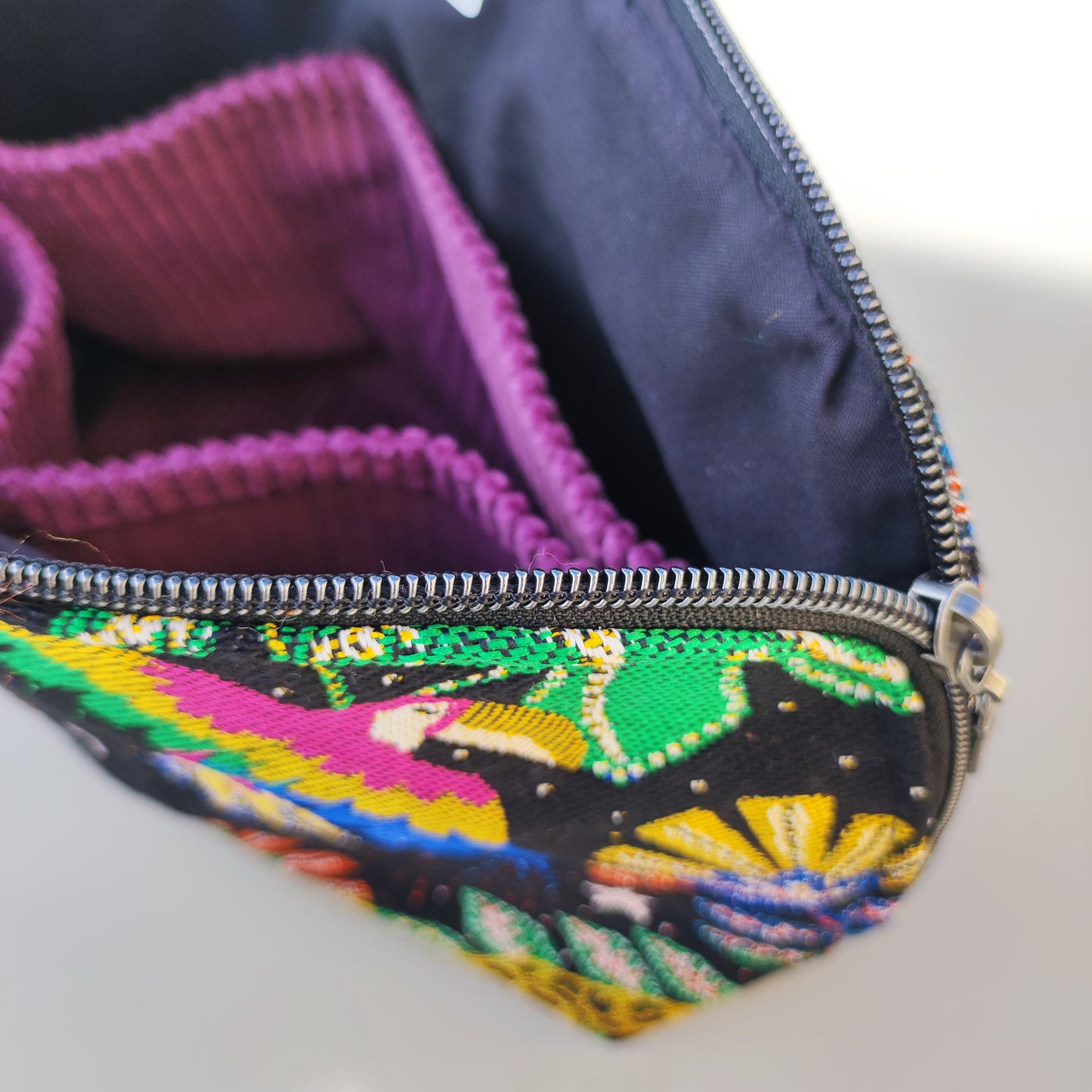 Trousse Grand Modèle Nomade Jacquard Brasil noire