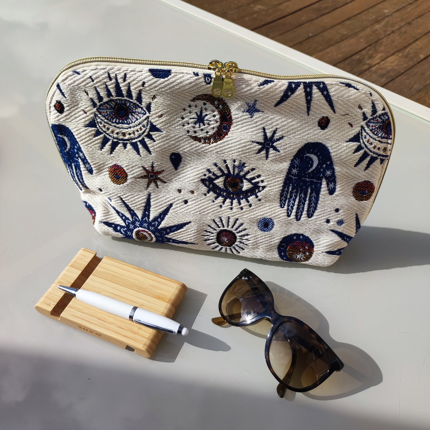 Trousse Grand Modèle Nomade Jacquard Namasté