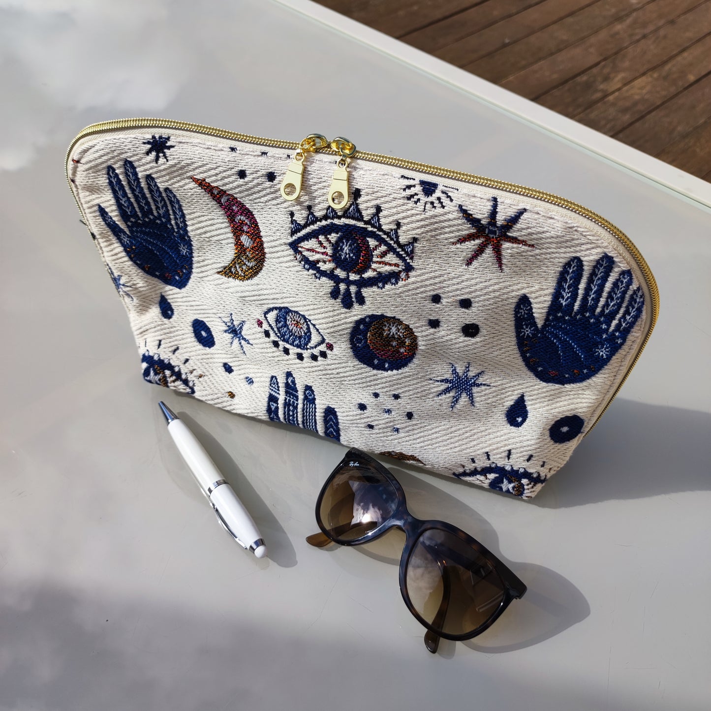 Trousse Grand Modèle Nomade Jacquard Namasté