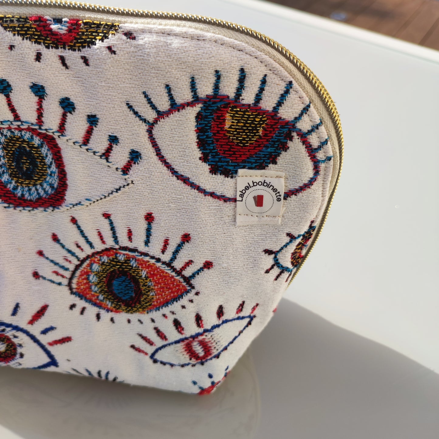Trousse Grand Modèle Nomade Jacquard Regards