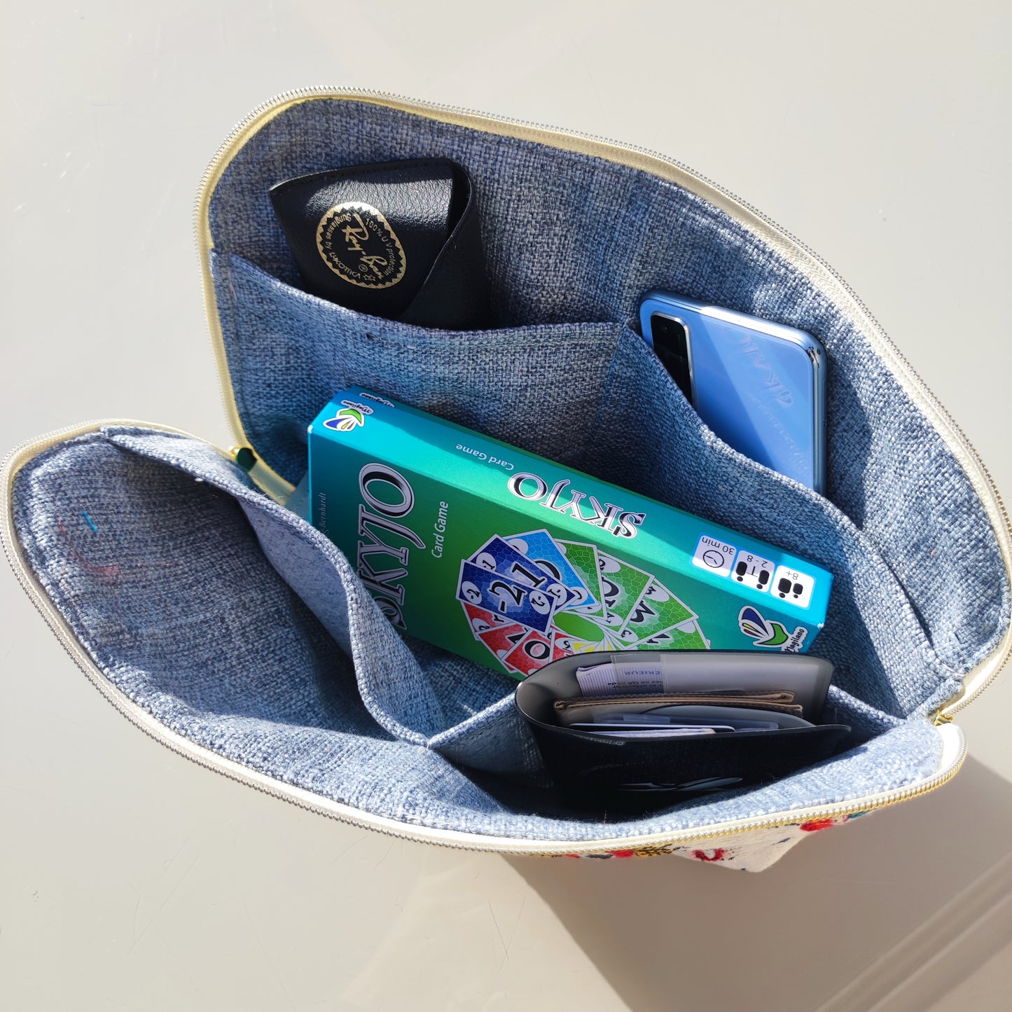 Trousse Grand Modèle Nomade Jacquard Regards