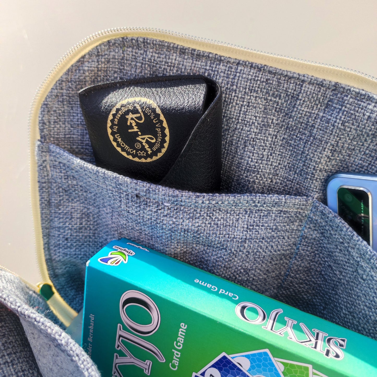 Trousse Grand Modèle Nomade Jacquard Regards