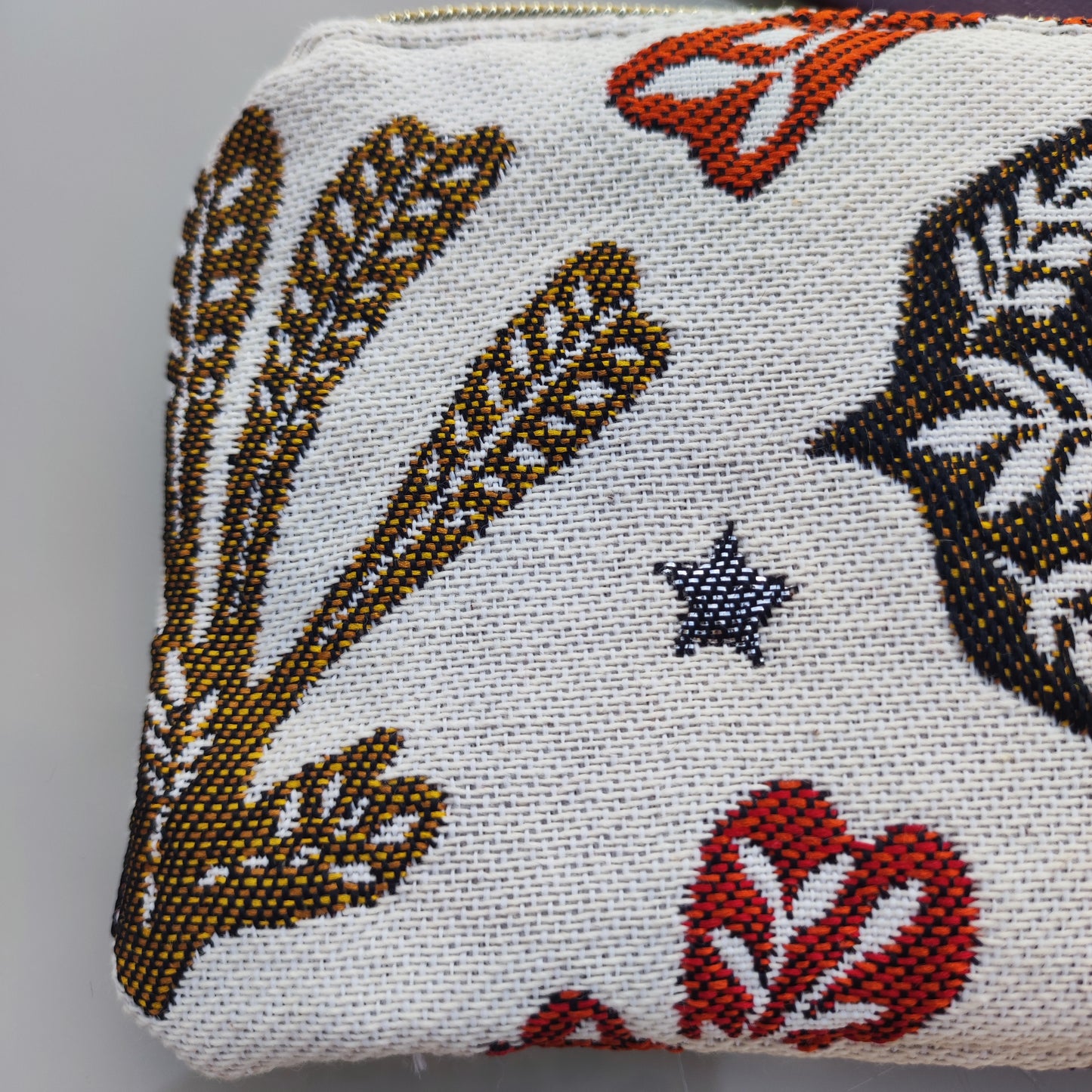 Porte-cartes jacquard Figueras