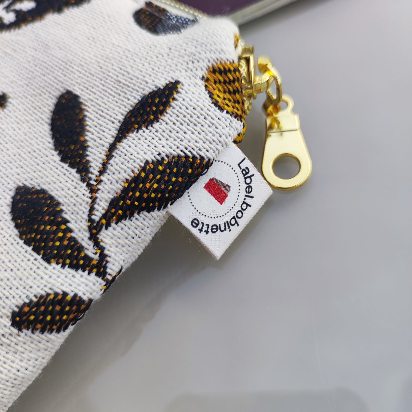Porte-cartes jacquard Figueras