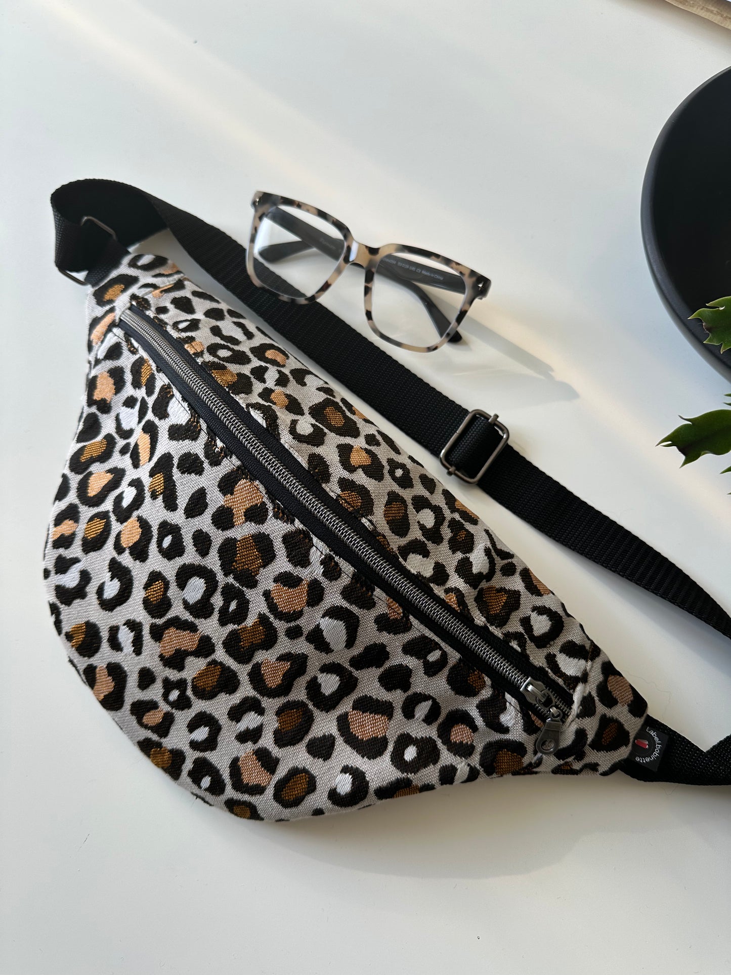 Sac Banane L léopard