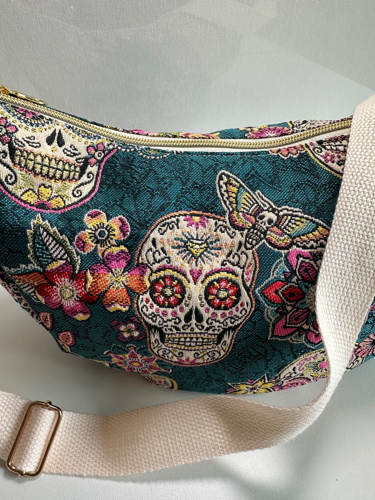 Sac demi-lune Jacquard Cristobal