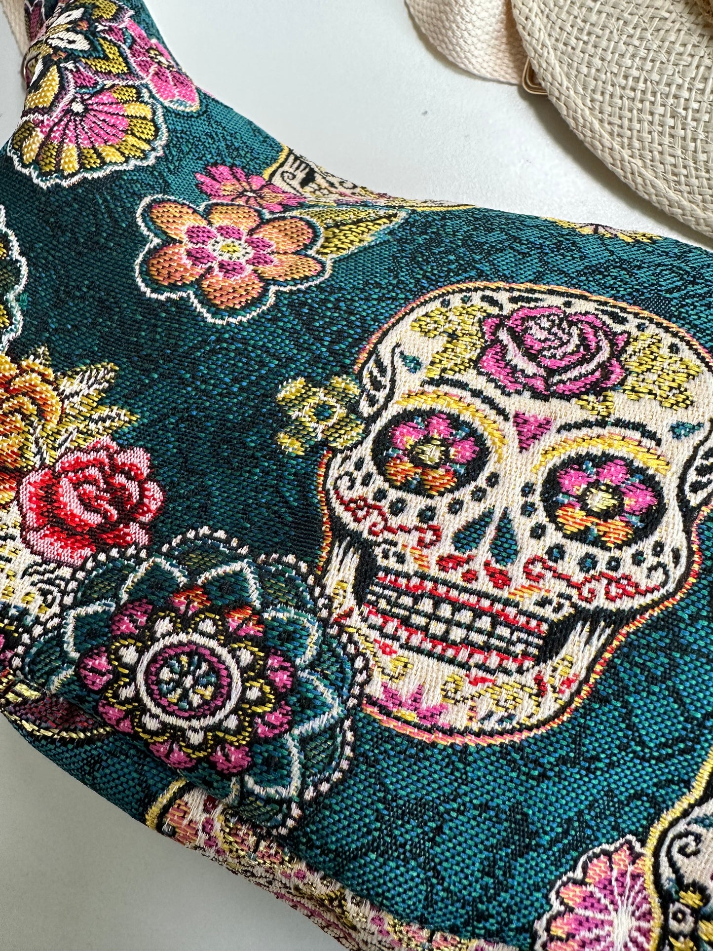 Sac demi-lune Jacquard Cristobal