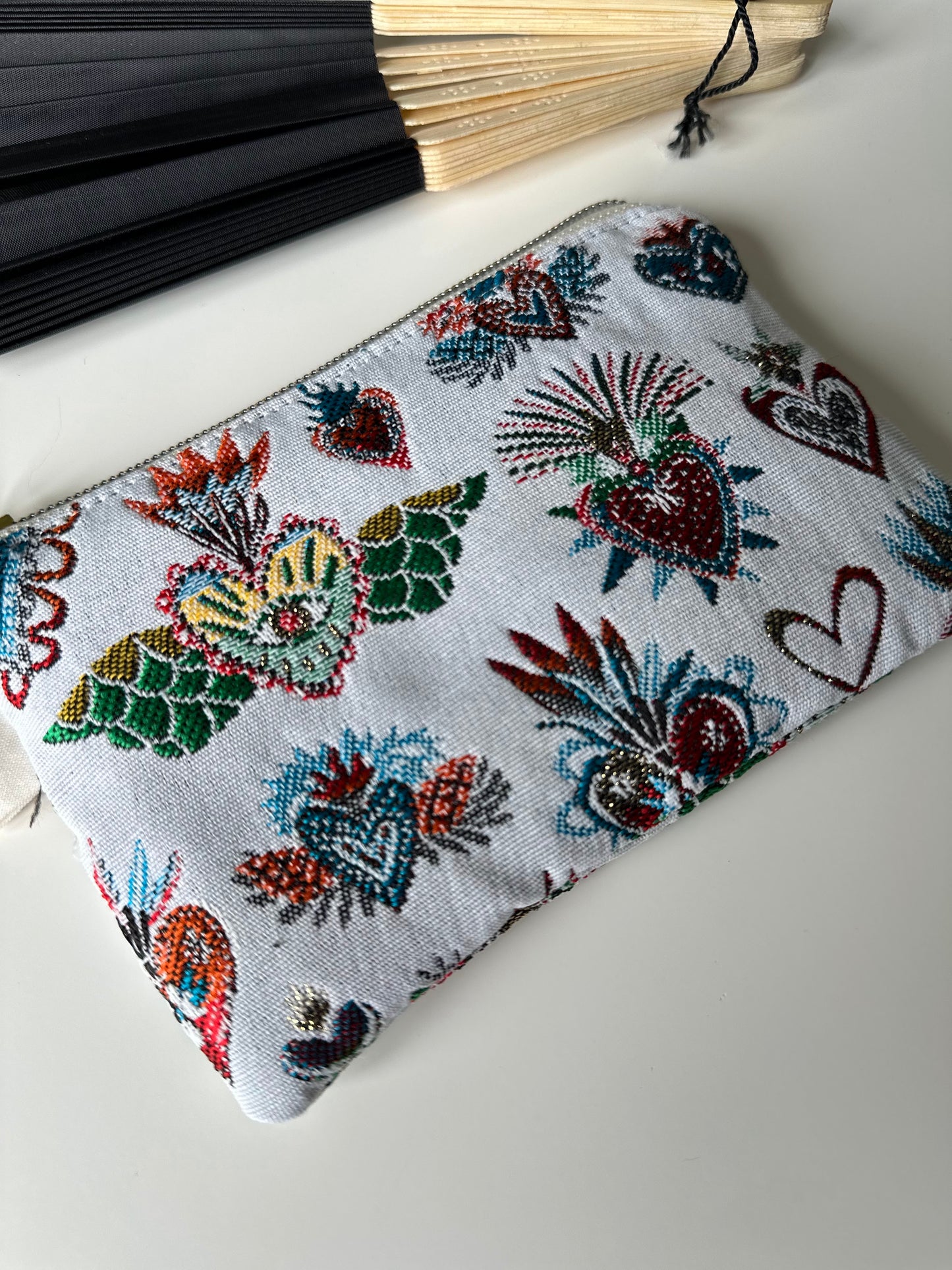 Porte- cartes jacquard Corazon