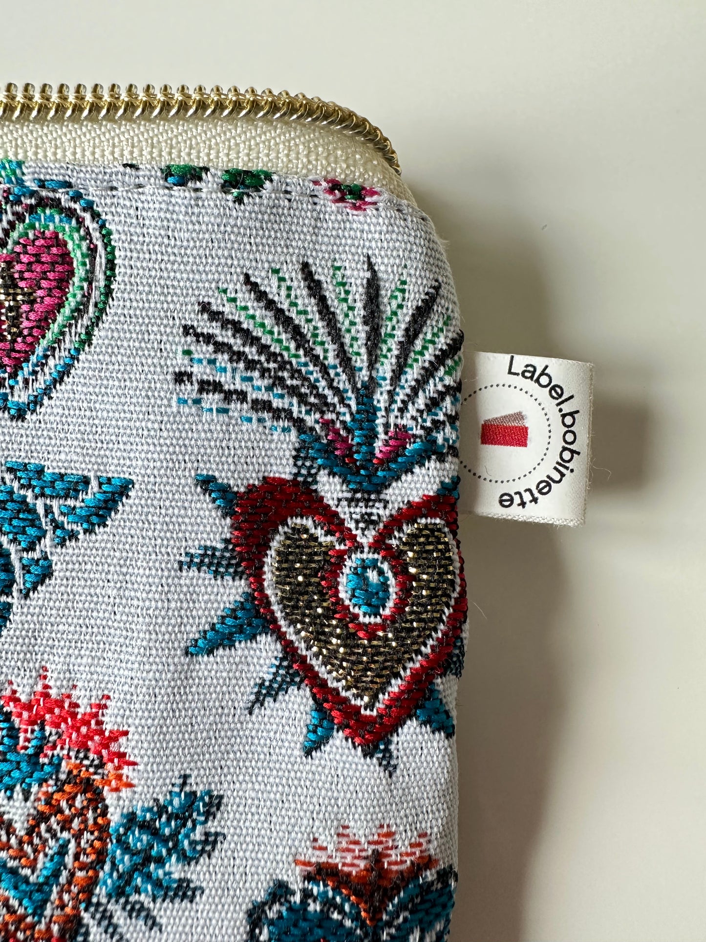 Porte- cartes jacquard Corazon