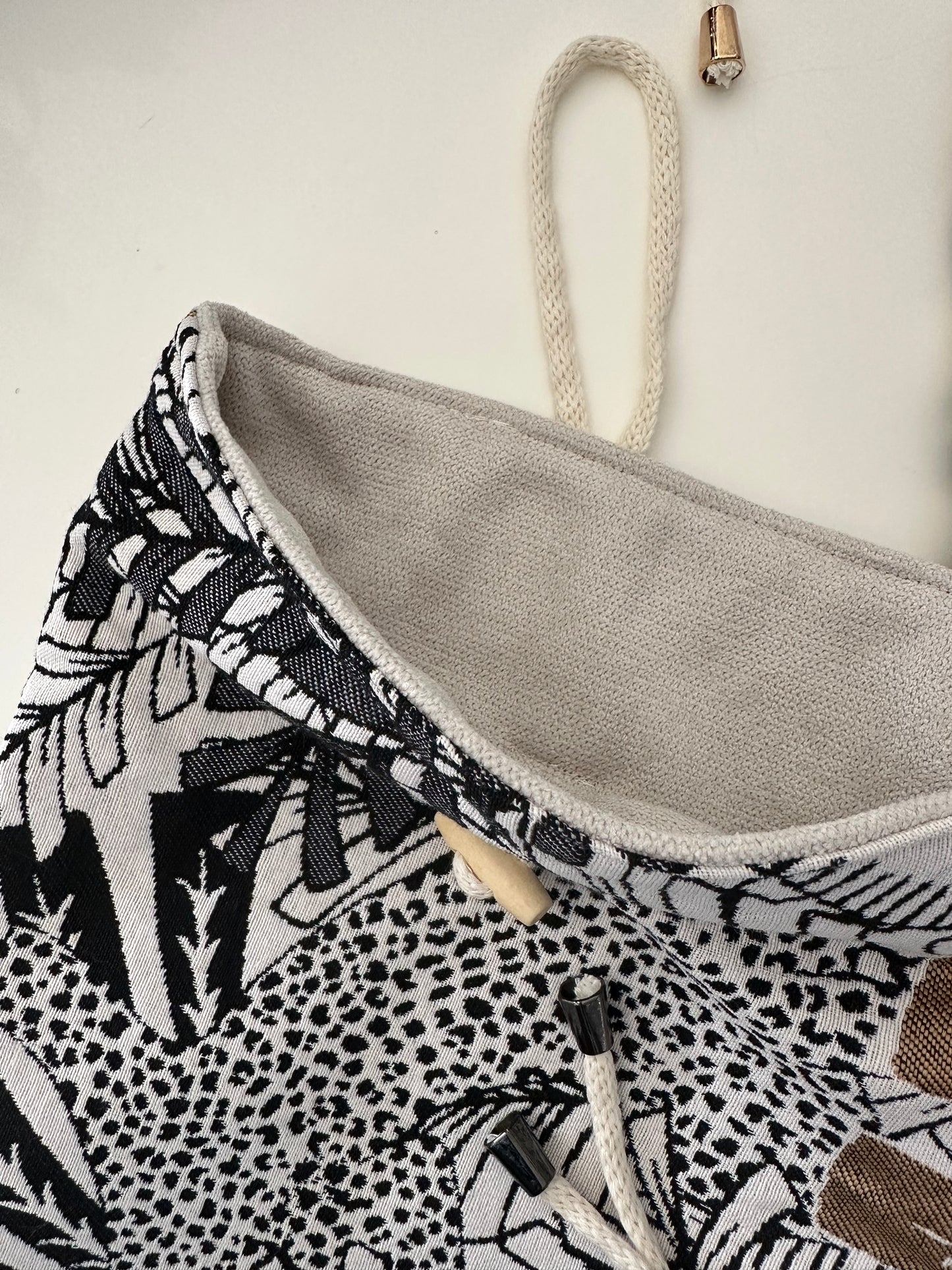 Pochette à livre jacquard Louxor