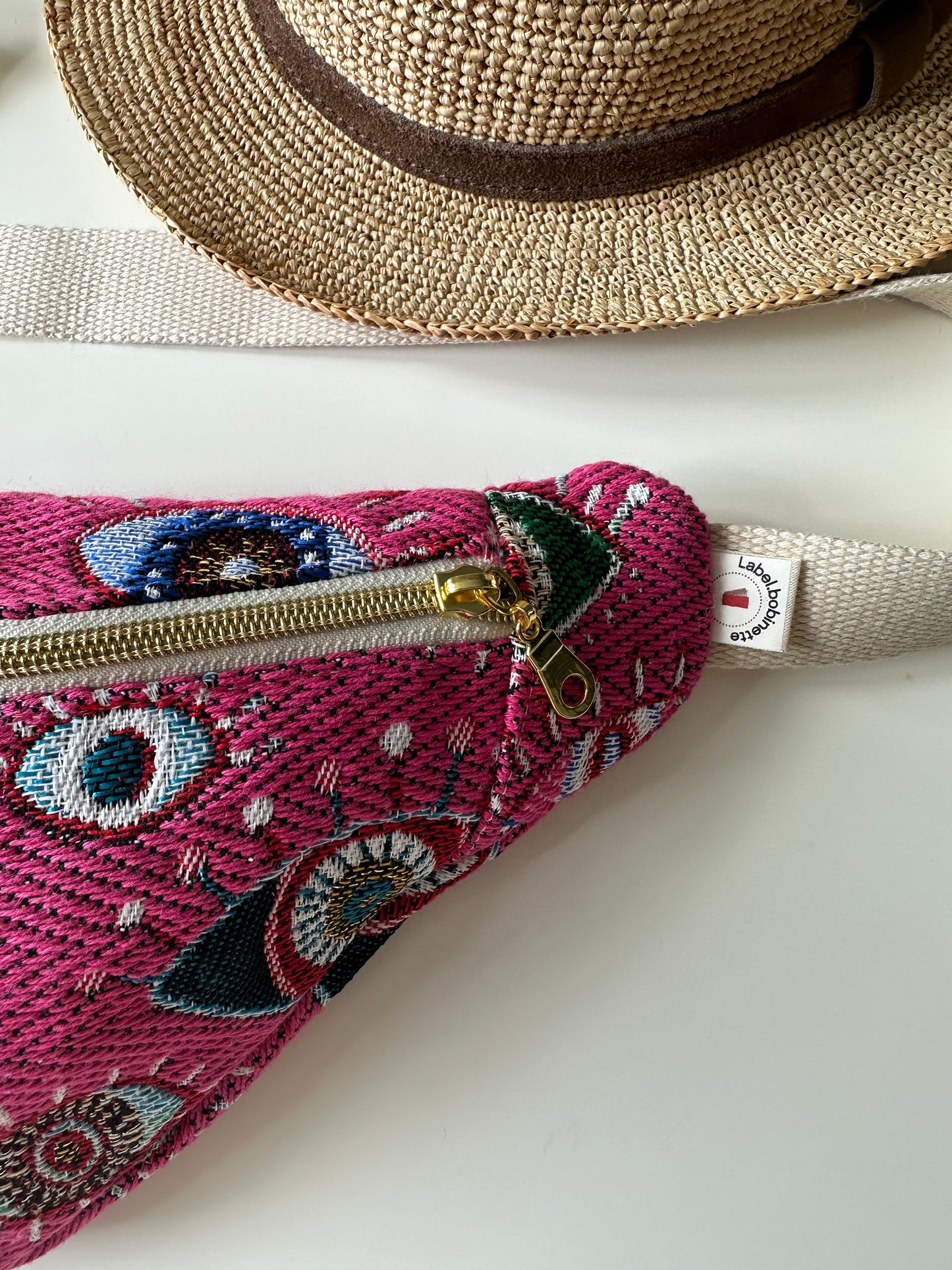 Sac Banane Regards rose