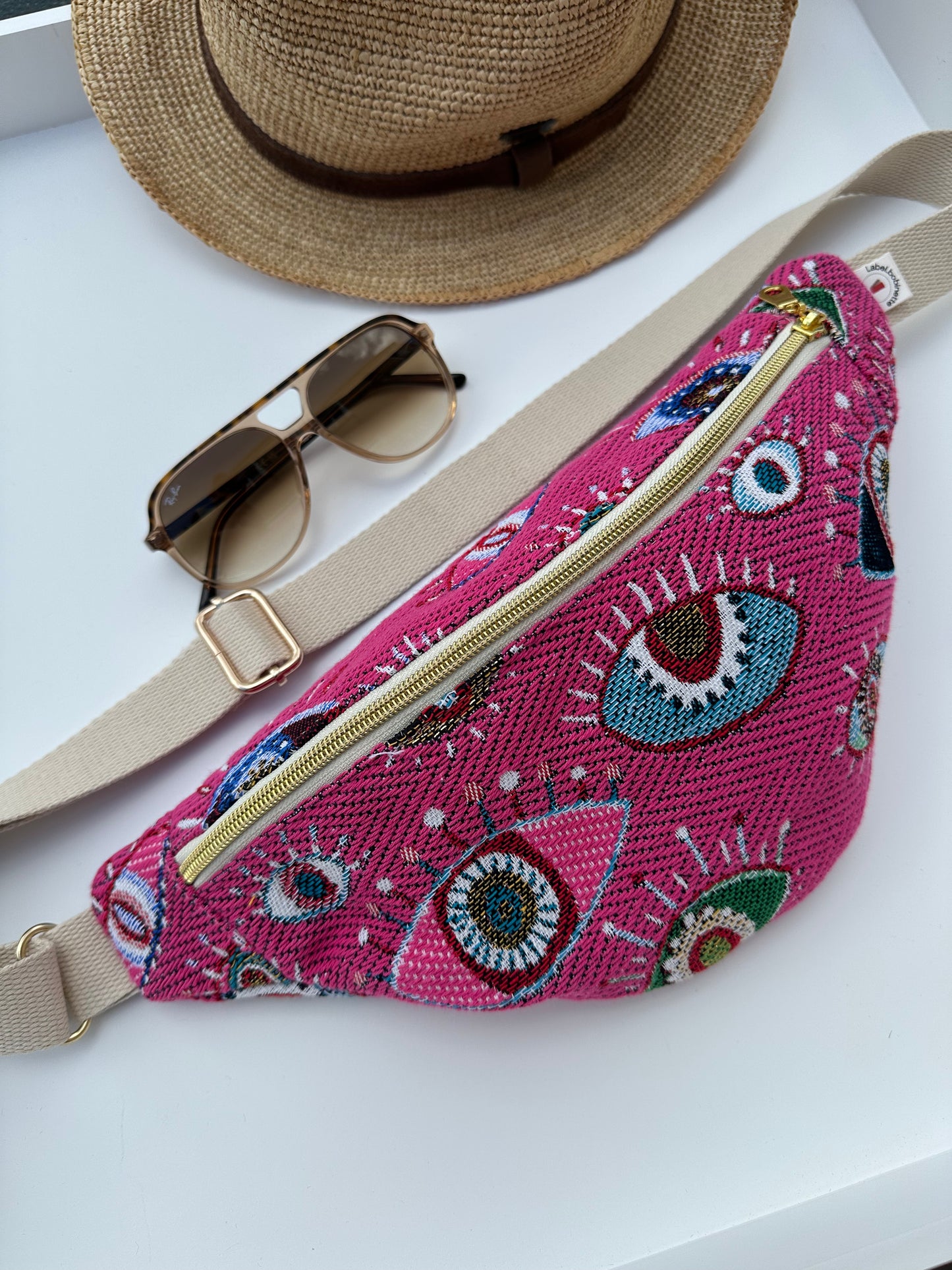Sac Banane Regards rose