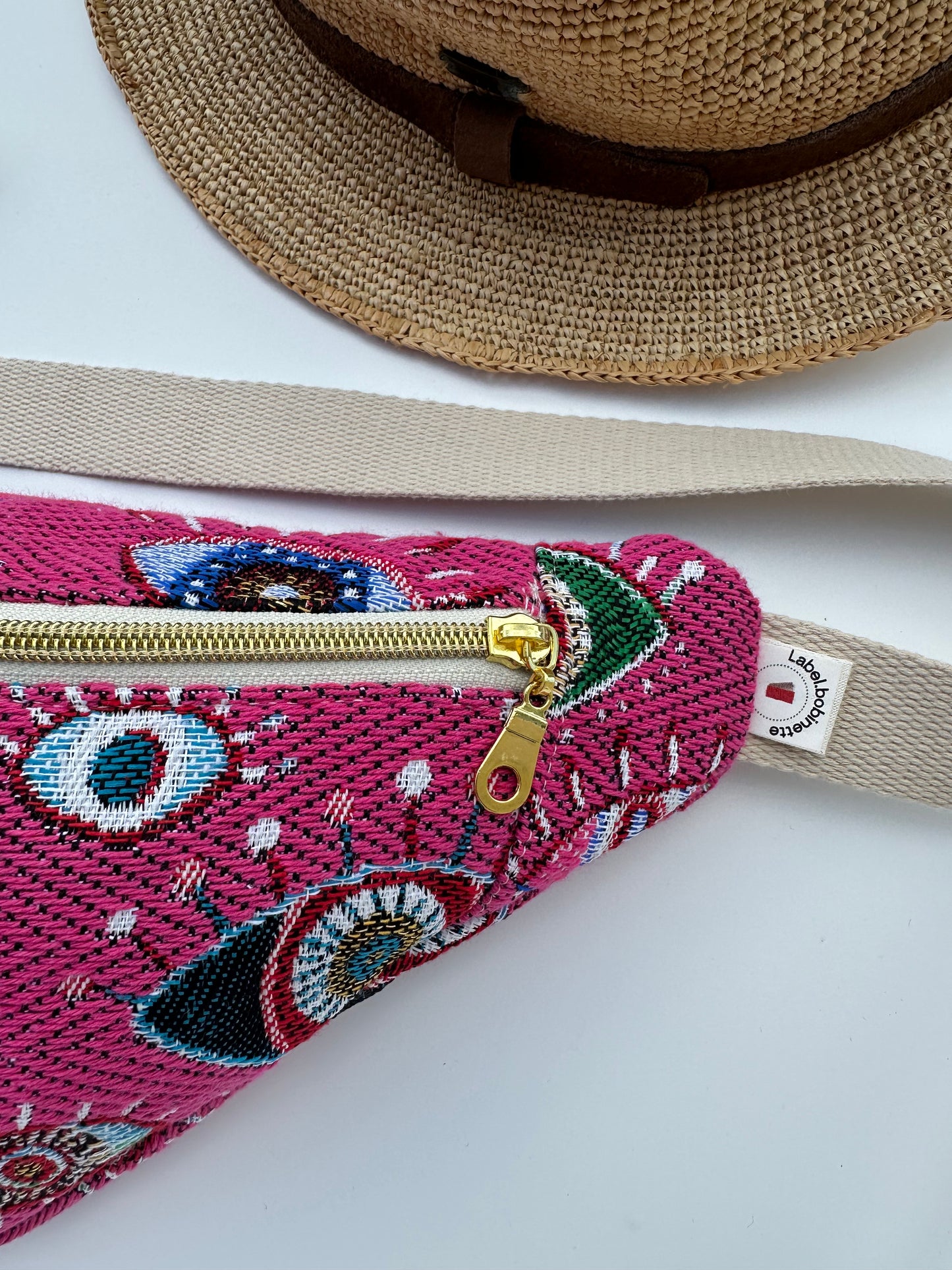 Sac Banane Regards rose