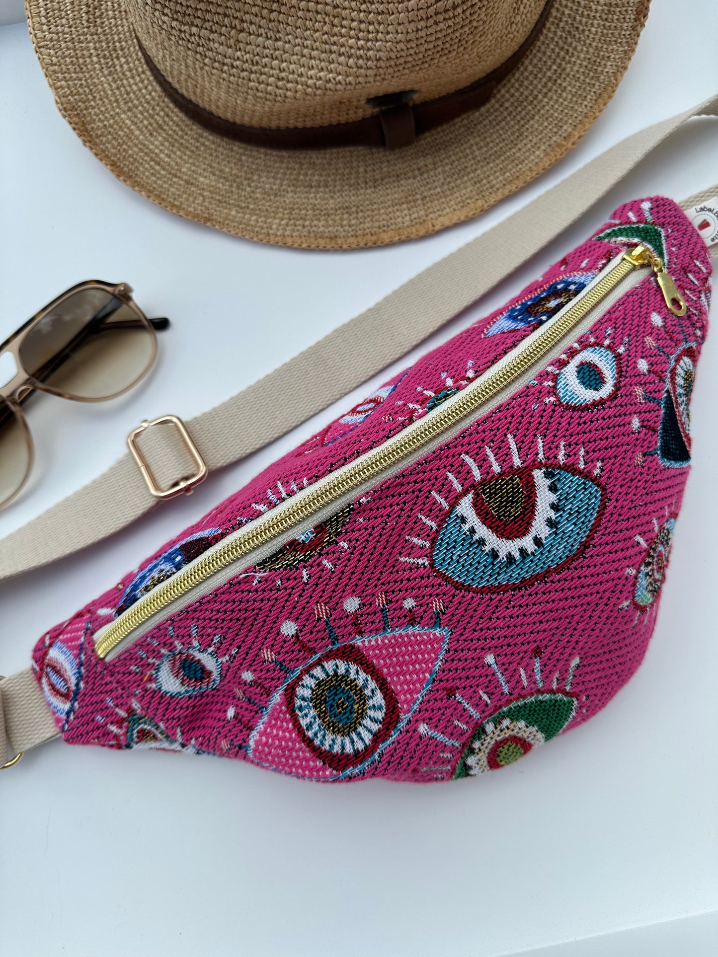 Sac Banane Regards rose