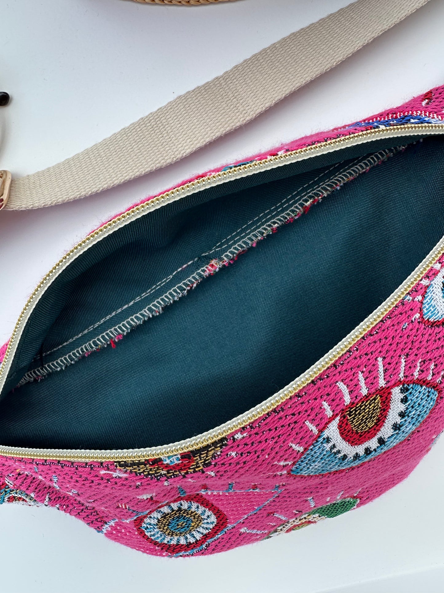 Sac Banane Regards rose