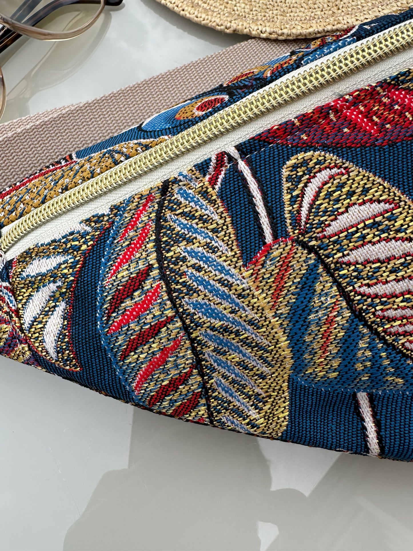 Sac banane Trésor bleu
