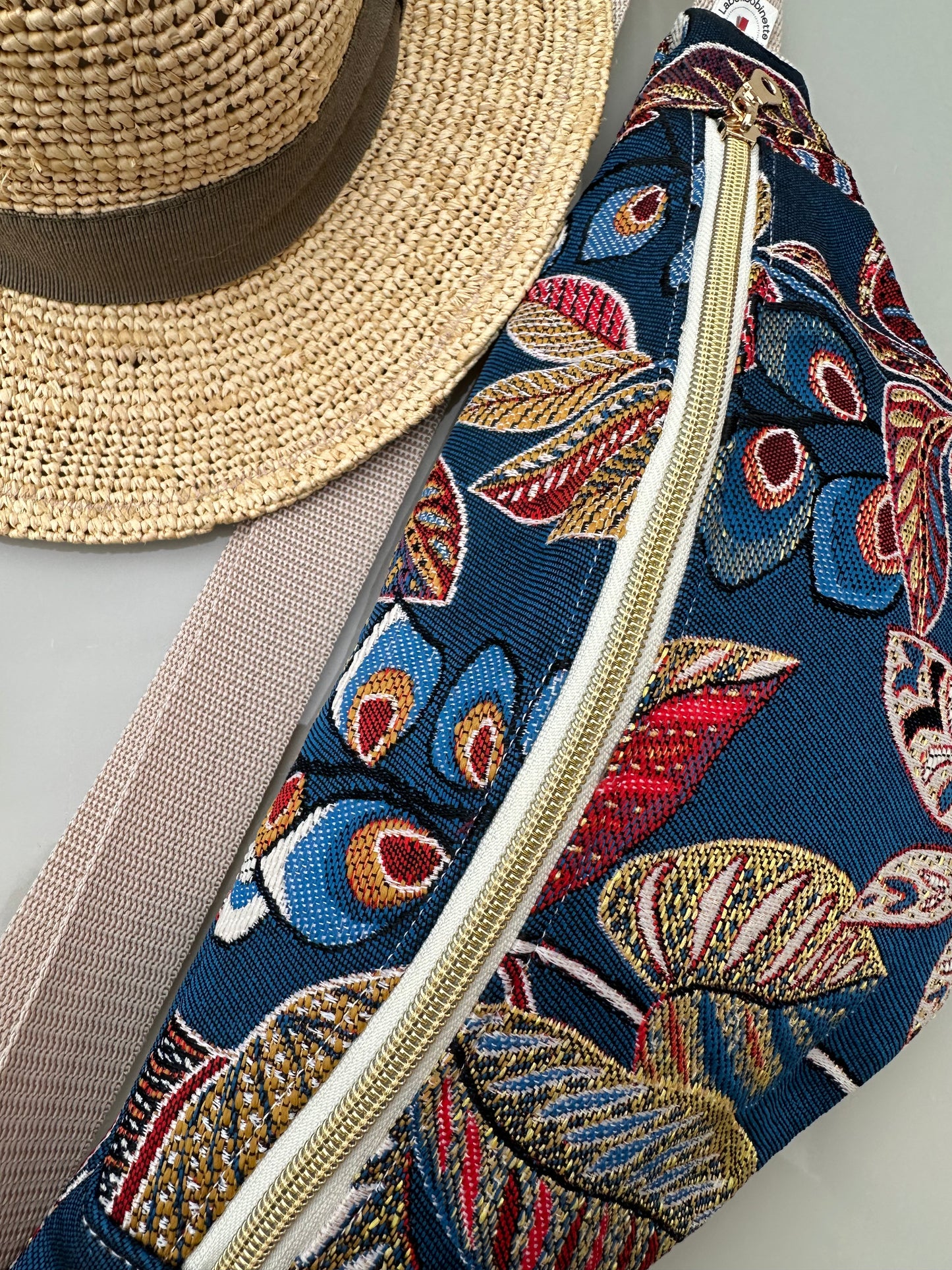Sac banane Trésor bleu