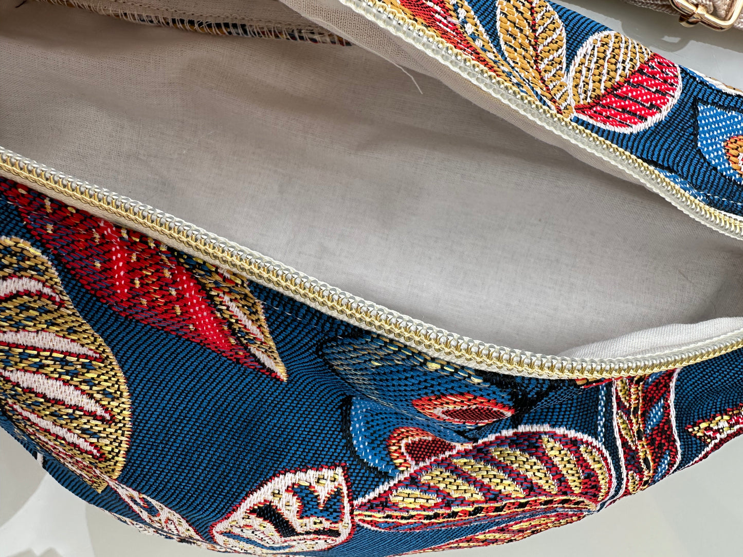 Sac banane Trésor bleu