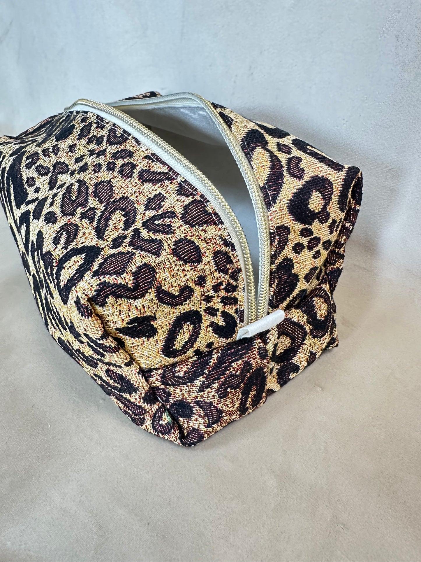 Trousse de toilette Léopard irisé