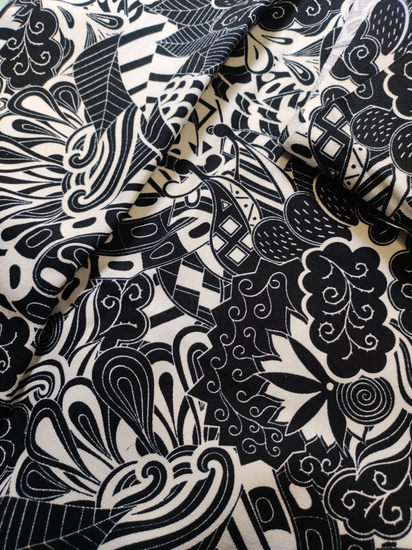 Sac Banane M Velours côtelé Noir